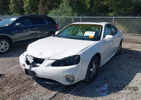 2004 Pontiac Grand Prix Gt2 from USA, damaged, VIN 2G2WS522041235853